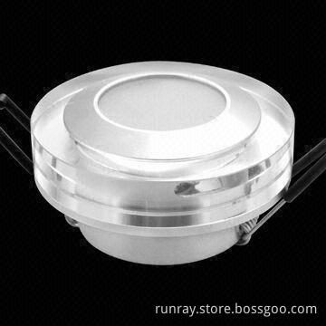 LED Recessed Downlight with 85 to 220V AC Voltage, 180 Degrees Angle, CE Certified